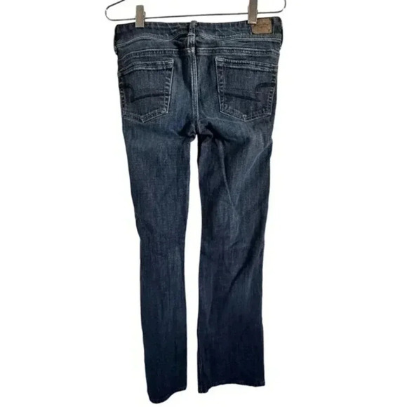 American Eagle Original Boot Stretch Denim Jeans 4 Long Medium Wash - Picture 2 of 11
